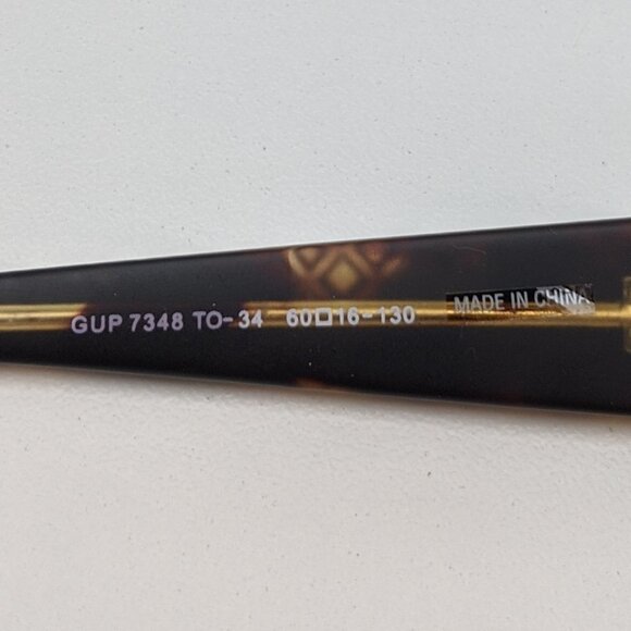 🕶️Guess GUP7348 TO-34 Sunglasses 60/16 130 /KAG621🕶️ - Picture 3 of 9